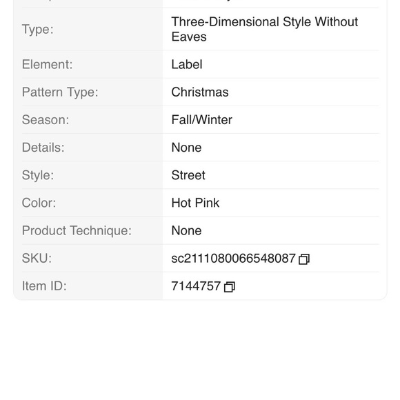 Bright Pink Woman’s Beanie - Picture 5 of 5